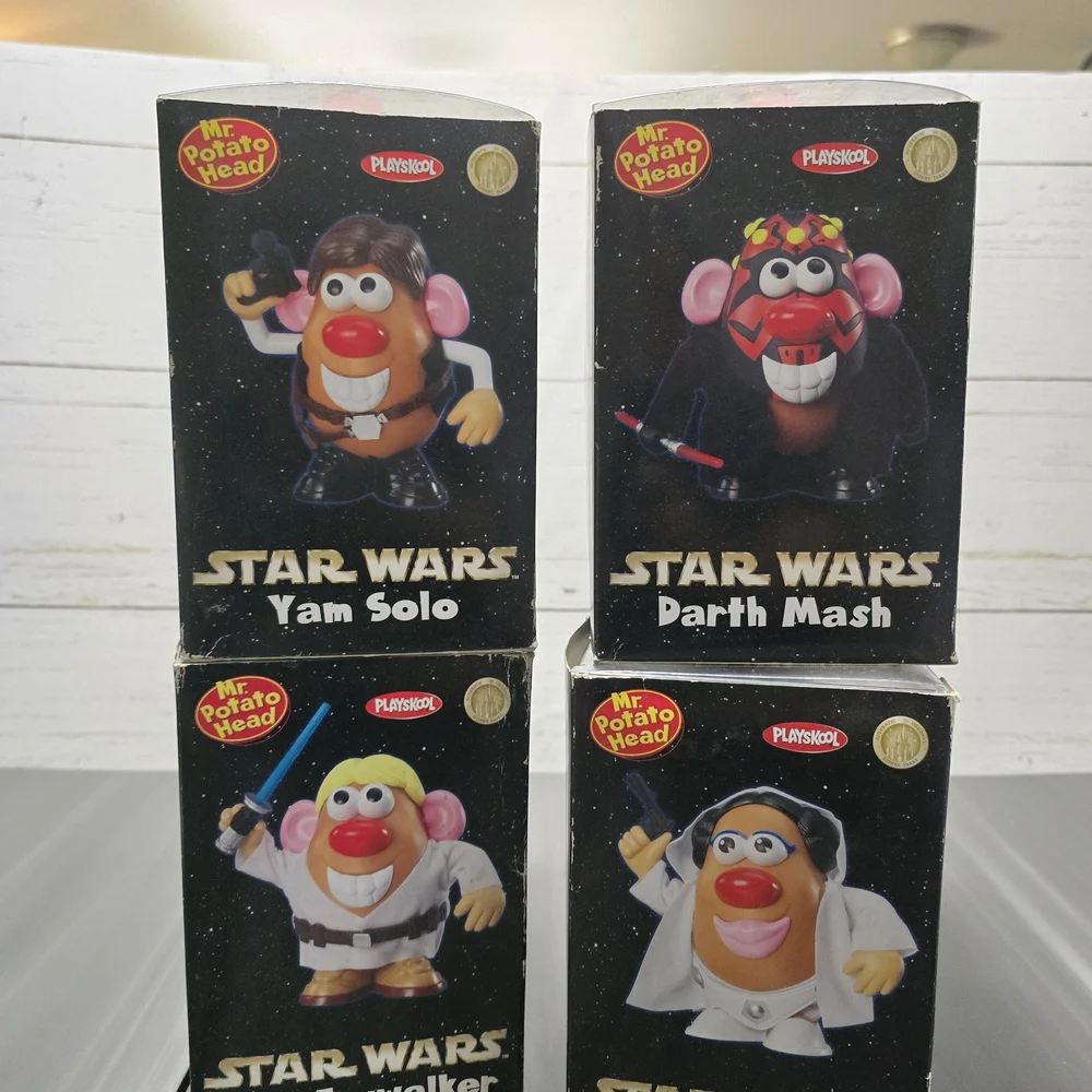 Star Wars Mr. Potato Head Collectibles Set Of 4 New - Picture 10 of 10